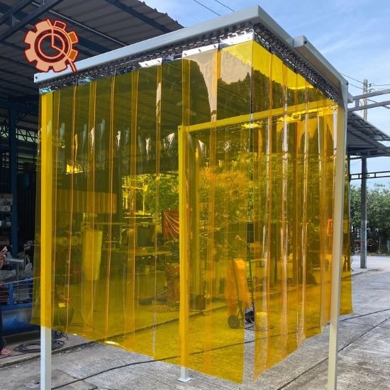 บริการติดตั้งม่านริ้วกันไฟสำหรับงานเชื่อม บริการติดตั้งม่านริ้วกันไฟสำหรับงานเชื่อม